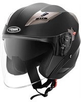 YEMA Helmet Motorcycle Open Face Helmet