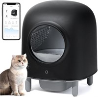 Petree Self-Cleaning Cat Litter Box with Wi-Fi End