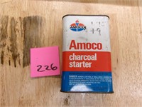 Vintage Amoco lighter fluid can