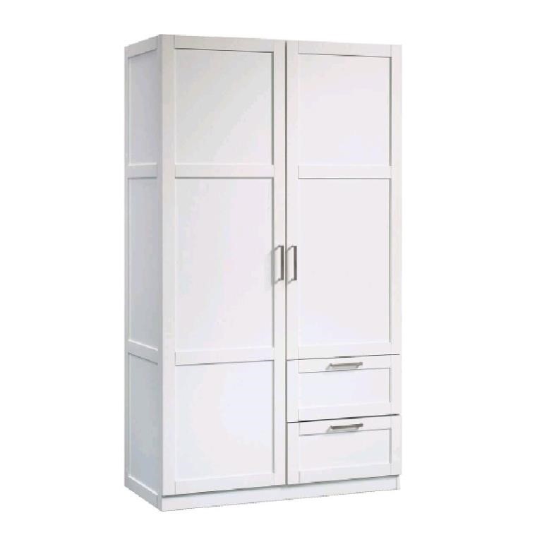 New Sauder 2-Door 2-Drawer Wardrobe/Armoire Clothe