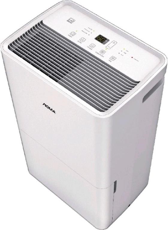 New NOMA 42 Pint 2-Speed LED Dehumidifier, Bucket/