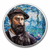 2023 2 Oz Silver Masters Of Art: Claude Monet