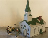 Department 56 New England Village Church with