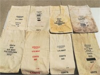 (8) US Mint Cloth Cents Bags