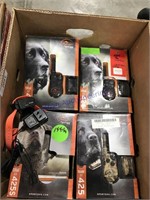 4 dog collars- not tested