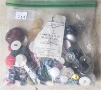 Bag of Assorted Buttons