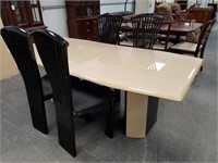 MODERN CANTONI STYLE DINING TABLE W 4 CHAIRS