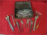 Hand Tools: Adjustable Wrenches, End Wrenches,
