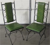 2 Vtg Chairs - Kessler Industries 16"x16"x42"