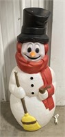 (II) 
Snowman Blow Mold. (
Approx 42")