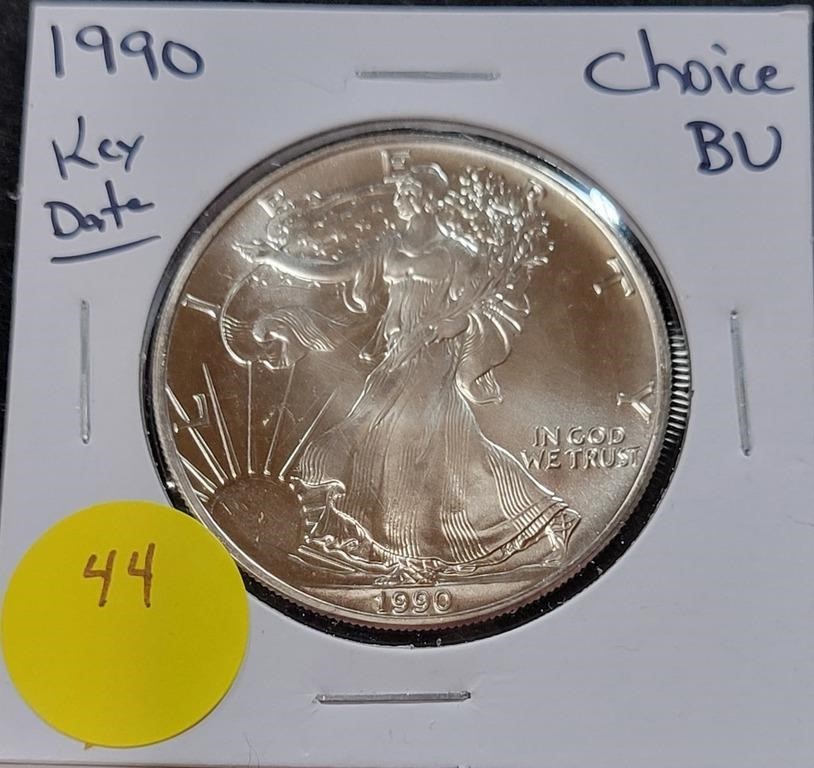 1990 SILVER EAGLE DOLLAR