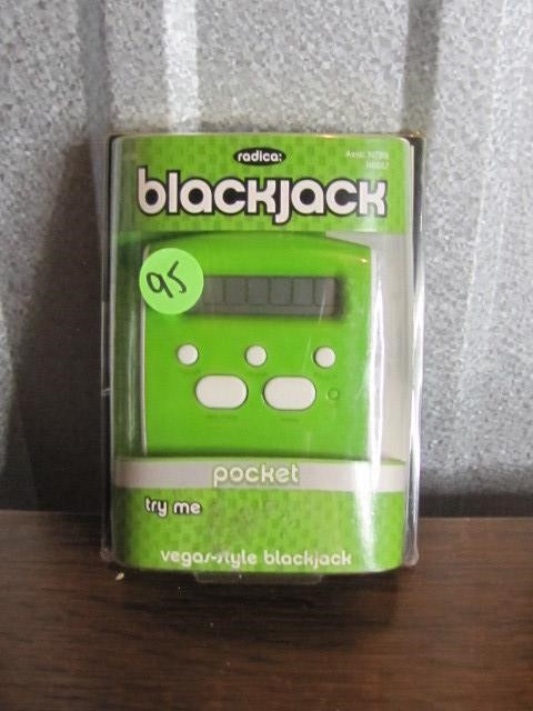 Pocket Blackjack Handheld Electronic Game - NIB