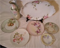 7pc lot asst dishes marked Bavaria