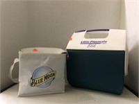 Igloo Cooler & Blue Moon Lunch Box