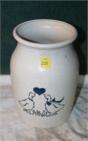 Ceramic Vase w/ Geese