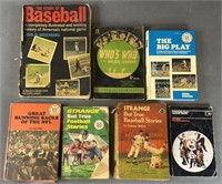 7pc 1932-83 Mixed Sport Books w/ Who’s Who