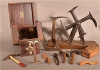 Antique/Vintage Shoeshines and Shoemakers Lot.