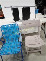 Step Stool and Chairs