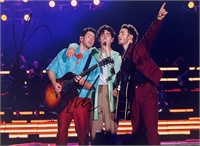 Autograph COA Jonas Brothers Photo