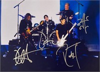 Autograph COA Metallica Photo