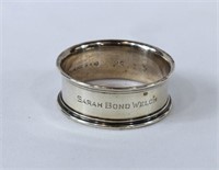 Watson Sterling Silver Napkin Ring