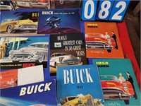 Buick 1930s 1940s brochure lot