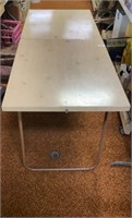 Folding Table (metal 5ft long)