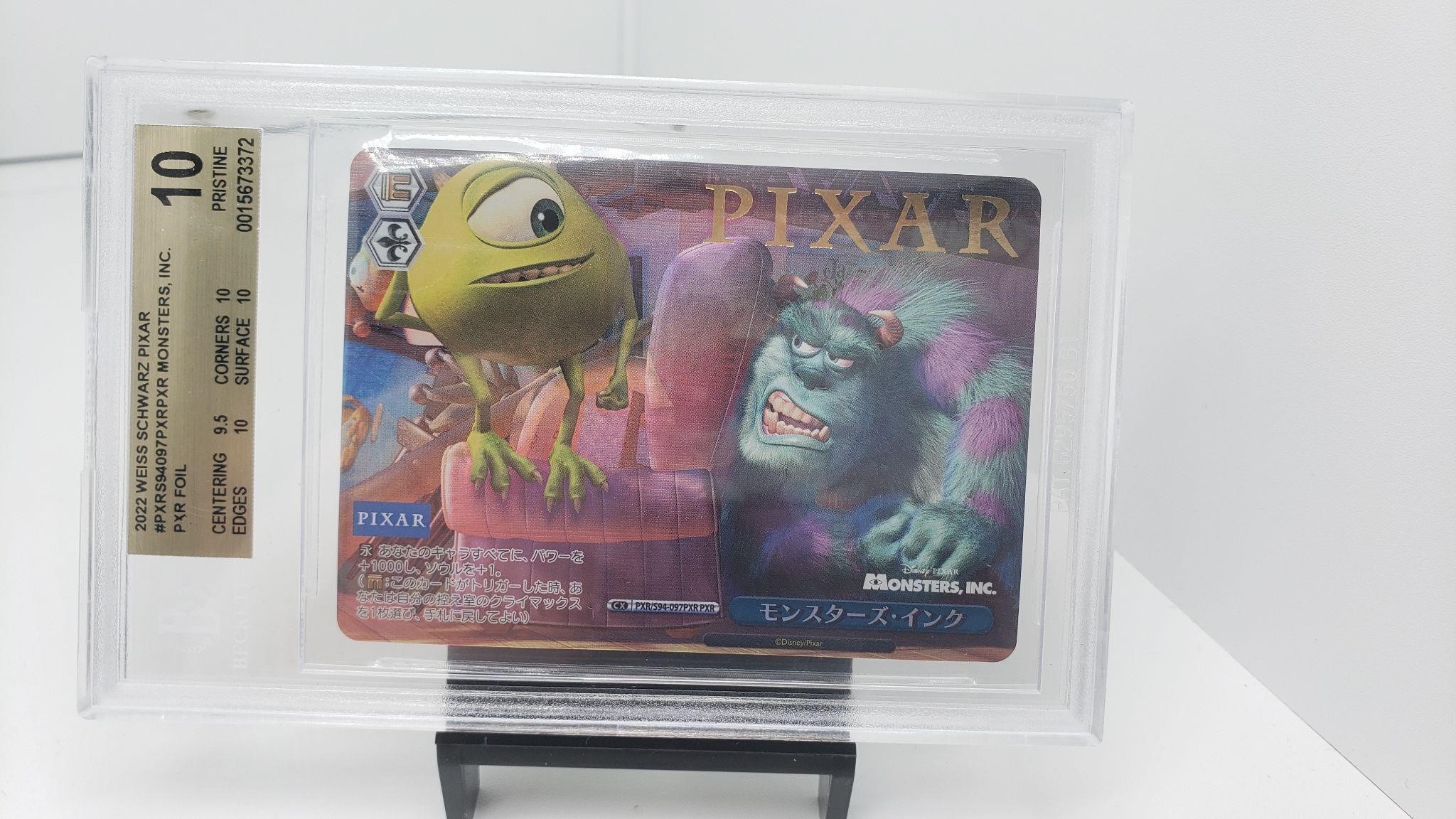 BGS 10 Monsters Inc. Pixar Foil
