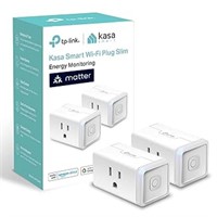 (N) Kasa Matter Smart Plug w/ Energy Monitoring, C