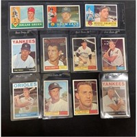 (11) 1960-1964 Topps Baseball Minor Stars