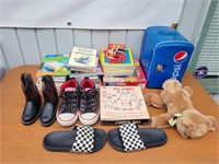 Pepsi Mini Fridge, Games, Books, Kids Shoes & More