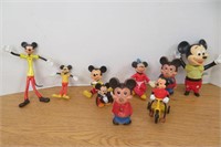 Mickey Mouse Toy Lot, Bendables & more