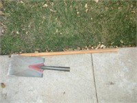 square shovel (broken handle)