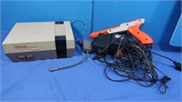 Nintendo Game Console Model NES-001 w/Gun & Duck