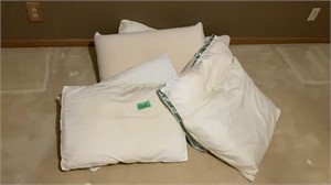 Six pillows