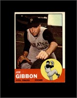 1963 Topps #101 Joe Gibbon EX to EX-MT+