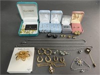 Sterling Silver Earrings & Costume Jewelry