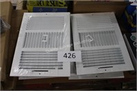 4- side wall/ceiling registers
