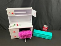 American Girl Doll Furniture Desk and Table