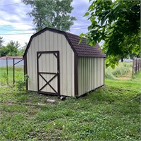 12x12 Shed 1 Single door with small storage loft