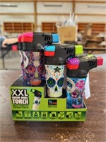 6pk. XXL Sugar Skull Torch Lighters *NEW*