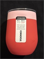 Corkcicle Pink 2 Tone 12 OZ Stemless