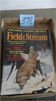 (5) Field & Stream Magazines 1966 1968 1969 1970