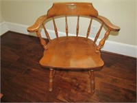 Ethan Allen Wood Chair Back Height 30"