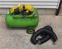 Air compressor and air hoses