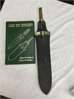 RIA ROCK ISLAND HUNTING KNIFE SHEATH AND BOOK