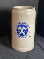 Vintage Hackerbrau Munchen 1417 Stoneware Beer