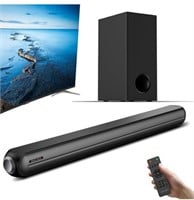Sonic Blast Sound Bar for TV with Subwoofer 31.5"