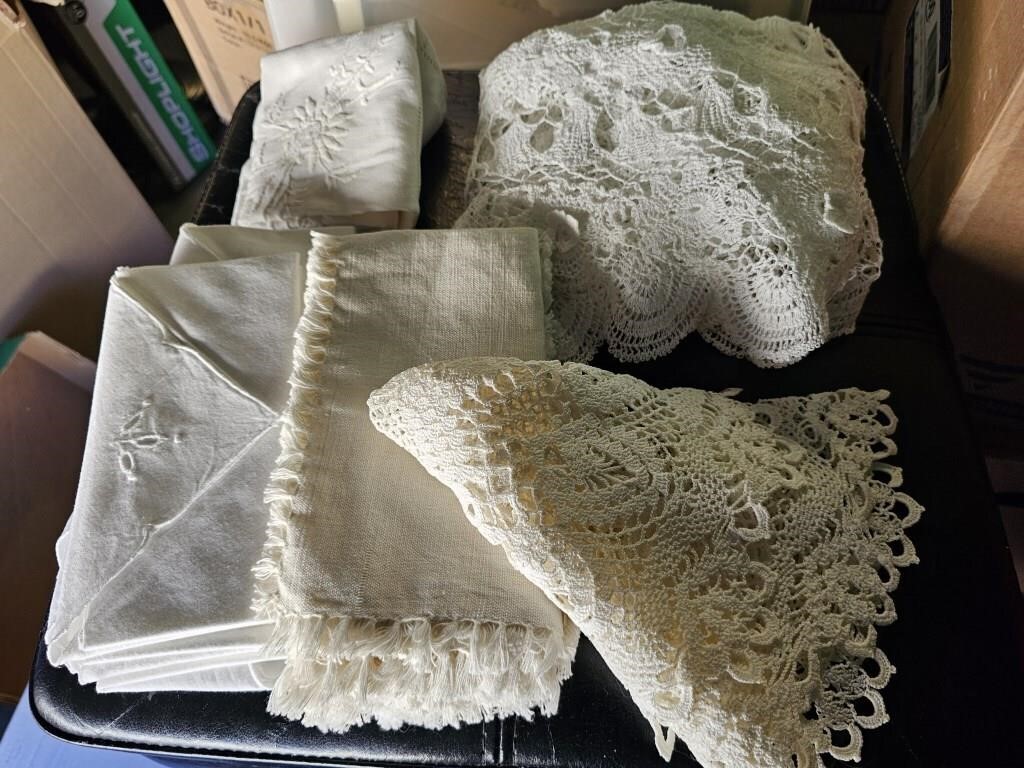 Group of linens