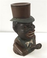 Black Americana Cast Iron Bank